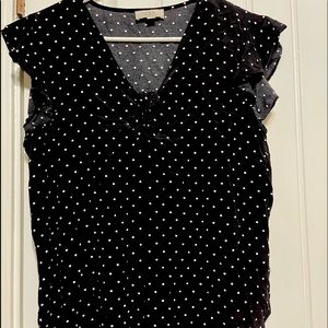 Polka dot tank top